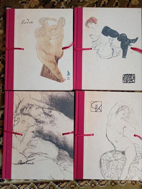 631) erotische schetsboeken de standaard ( 4 exemplaren), Boeken, Kunst en Cultuur | Beeldend, Zo goed als nieuw, Schilder- en Tekenkunst