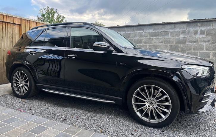 Mercedes-Benz GLE 350 de 4Matic AMG Pano Keyless Full Option, Auto's, Mercedes-Benz, Bedrijf, Te koop, GLE, 360° camera, 4x4, ABS
