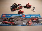 Lego city racemotor transport, Enlèvement ou Envoi, Comme neuf, Ensemble complet, Lego