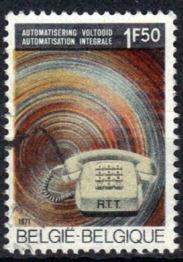 Belgie 1971 - Yvert/OBP 1567 - Automatisering telefoonn (ST) beschikbaar voor biedingen