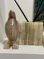 Onyx pinguin, vintage, Antiek en Kunst, Ophalen