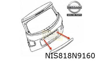 Nissan Qashqai achterklepgreep (bij camera en intelligent pa beschikbaar voor biedingen