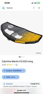 Vleugel Cabrinha Mantis 4.5, Watersport en Boten, Windsurfen, Ophalen of Verzenden, Zo goed als nieuw, Zeil