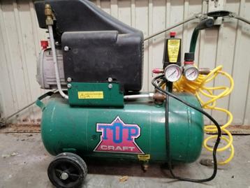 Lucht compressor merk Top Craft.  beschikbaar voor biedingen