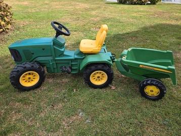 Rolly Toys traptractor met kipkar beschikbaar voor biedingen