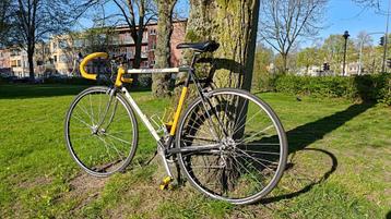 Retro koersfiets F. Moser Corsa, Fietsen en Brommers, Fietsen | Racefietsen, 28 inch, Gebruikt, 53 tot 57 cm, Ophalen