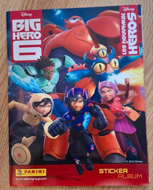 Panini volledig album Disney The New Heroes + poster, Verzamelen, Stickers, Gebruikt, Ophalen of Verzenden