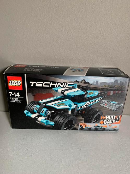 Lego Technic 42059 Stunt Truck - 100% Complete, Enfants & Bébés, Jouets | Duplo & Lego, Comme neuf, Lego, Ensemble complet