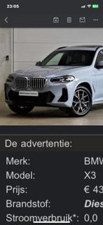 Gril bmw x3 2022, Motoren, Ophalen of Verzenden, Nieuw