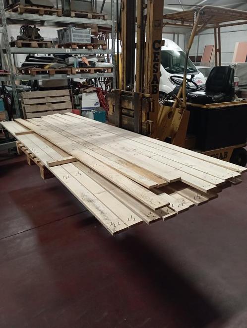 Planken 3,40 m, Doe-het-zelf en Bouw, Hout en Planken, Gebruikt, Plank, Vuren, 300 cm of meer, Minder dan 25 mm, Ophalen