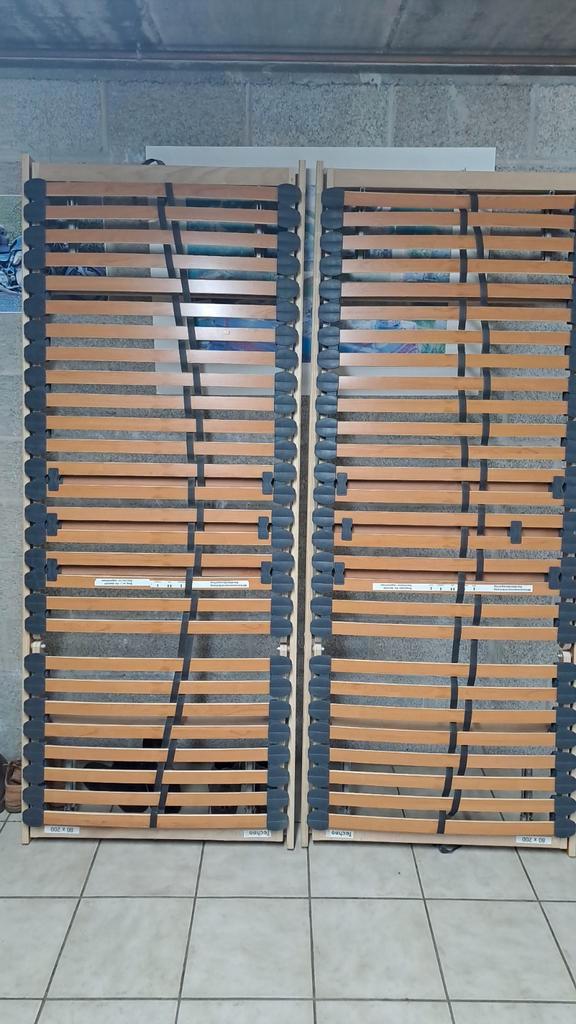 Sommiers 2x80cm x200cm, Maison & Meubles, Chambre à coucher | Matelas & Sommiers