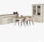 Eetkamer, TV-meubel en Salontafel, Huis en Inrichting, Ophalen, Zo goed als nieuw, 4 tot 6 stoelen