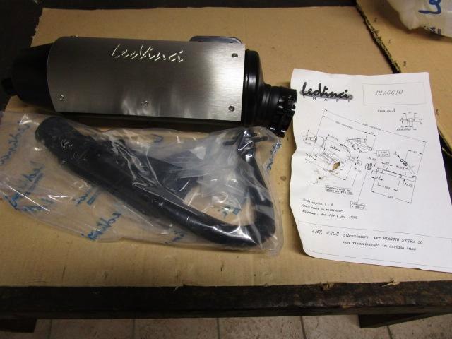 Nouveau pots Leovinci / Proma Piaggio Zip / Sfera avant 1995, Vélos & Vélomoteurs, Pièces de cyclomoteur | Scooters, Neuf, Piaggio