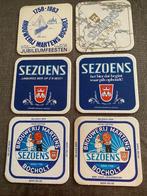 Lot de 6 sous-bocks "SEZOENS"  (Br. MARTENS), Ophalen of Verzenden, Zo goed als nieuw, Viltje(s)