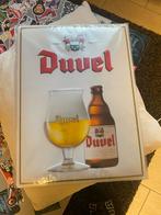Duvel reclamebord, Verzamelen, Biermerken, Ophalen, Nieuw, Reclamebord, Plaat of Schild, Duvel