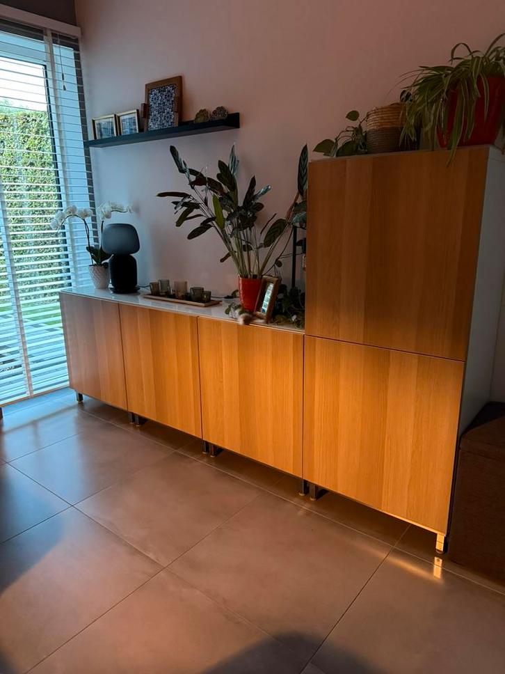 Dressoir, Huis en Inrichting, Kasten | Dressoirs, Zo goed als nieuw, Glas, Ophalen