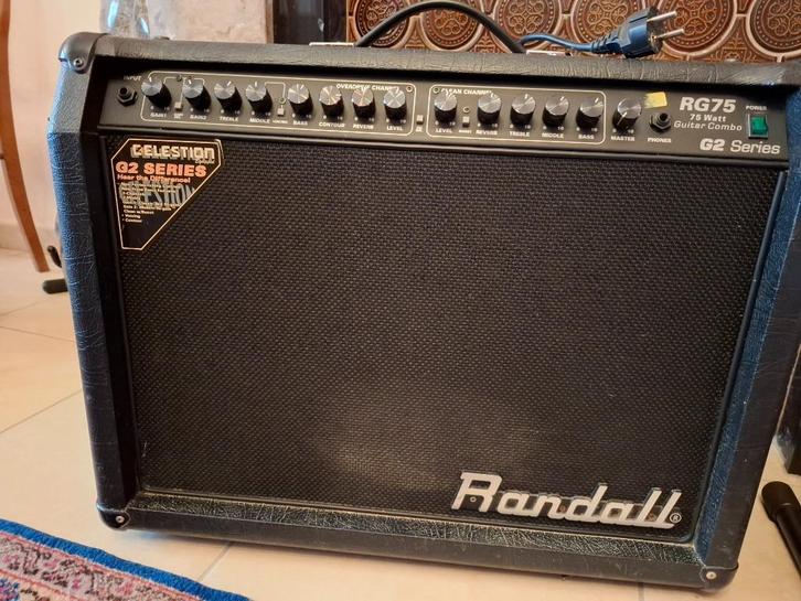 Randall RG75 G2 75 Watt Gitaar Combo, Muziek en Instrumenten, Versterkers | Bas en Gitaar, Gebruikt, Gitaar, 50 tot 100 watt, Ophalen