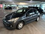 Peugeot 207 0488251461, Auto's, Peugeot, Euro 5, Zwart, 5 deurs, Particulier