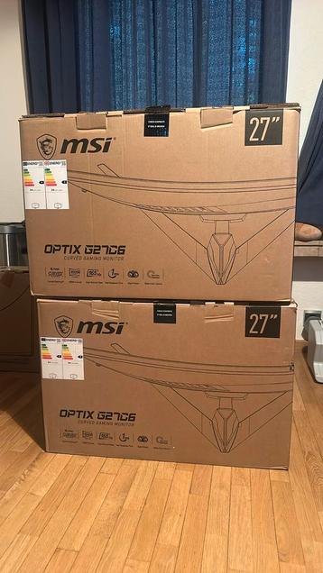 Msi G27C7 gaming monitors, Enlèvement, Comme neuf, Gaming