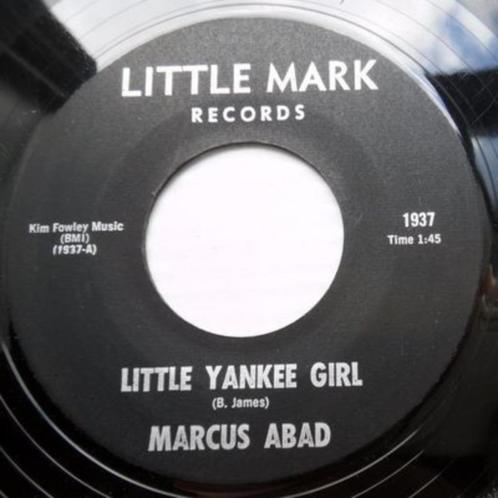 Marcus Abad ‎– Little Yankee Girl / Big Coal Man, CD & DVD, Vinyles Singles, Utilisé, Autres genres, 7 pouces, Enlèvement ou Envoi