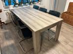 Tafel met 6 stoelen, Huis en Inrichting, Ophalen, Zo goed als nieuw