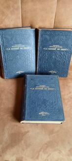 Lot van 3 oude boeken. La Guerre du droit, Overige soorten, Boek of Tijdschrift, Ophalen of Verzenden