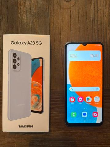 Samsung Galaxy A23 5G licht blauw beschikbaar voor biedingen