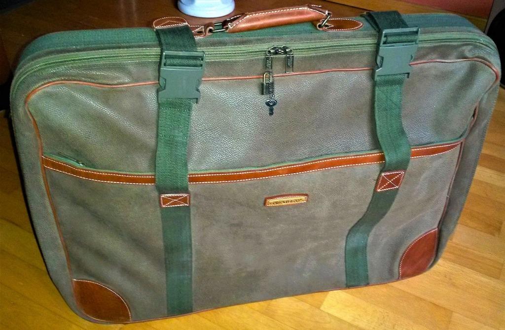 Vintage reiskoffer Cricket & Co - collector's item!, Handtassen en Accessoires, Koffers, Nieuw, Leer, 70 cm of meer, 55 cm of meer