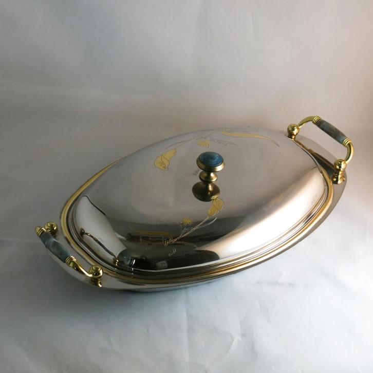 Roestvrijstalen Italiaanse design dekschaal, Huis en Inrichting, Keuken | Keukenbenodigdheden, Ophalen of Verzenden