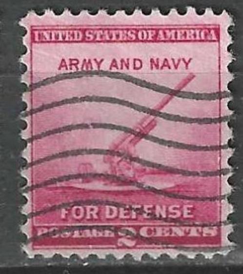 USA 1940 - Yvert 452 - Kanon voor Luchtafweer (ST), Postzegels en Munten, Postzegels | Amerika, Gestempeld, Verzenden