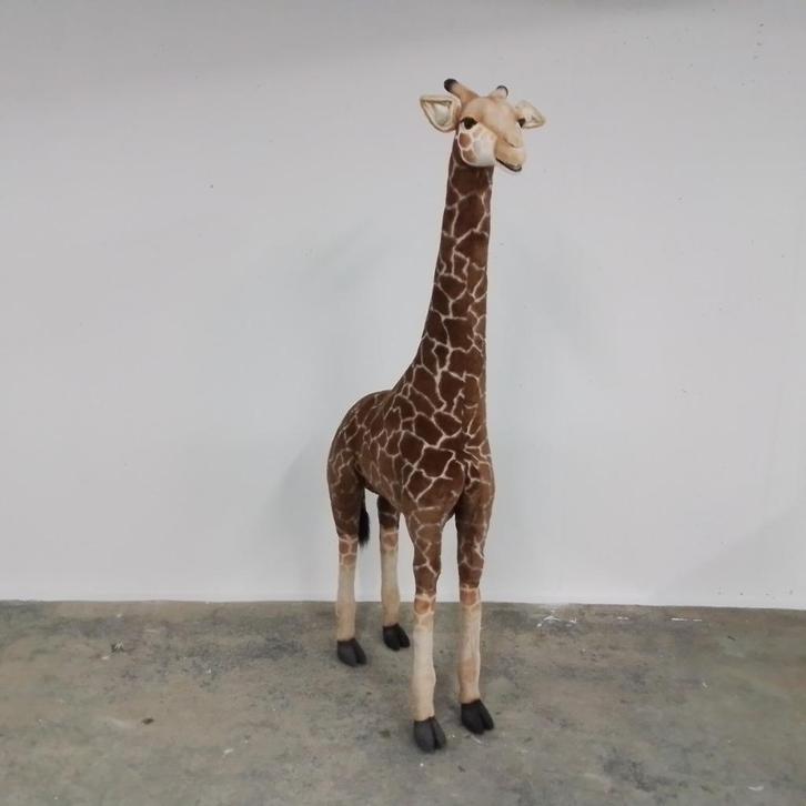 Grote Giraffe Knuffel, 200 cm, hansa creations, Kinderen en Baby's, Speelgoed | Knuffels en Pluche, Zo goed als nieuw, Overige typen