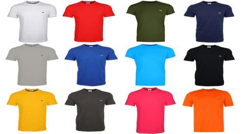 Lacoste T-shirt 14 kleuren S,M,L,XL,2XL,3XL,4XL,5XL Nieuw, Kleding | Heren, T-shirts, Overige maten, Overige kleuren, Verzenden
