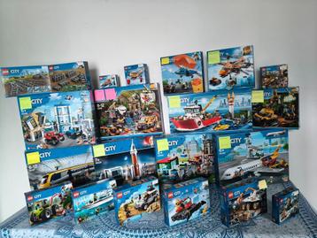 Verschillende Lego City sets beschikbaar voor biedingen