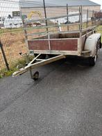 Remorque double essieux 2m10 sur 1m25, Enlèvement, Comme neuf