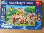 puzzel Sneeuwwitje 2 x 24 st, Enfants & Bébés, Jouets | Puzzles pour enfants, Comme neuf, 10 à 50 pièces, 4 à 6 ans, Enlèvement ou Envoi