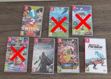 Nintendo Switch Games beschikbaar voor biedingen