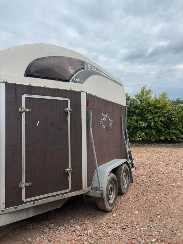 Atec Starline 2-paards trailer, Auto diversen, Aanhangwagen-onderdelen, Gebruikt, Ophalen of Verzenden