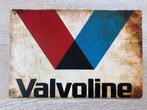 Metalen VALVOLINE vintage look wandplaat - 20x30cm, Ophalen of Verzenden, Nieuw, Reclamebord