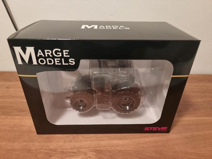 Steyr CVT 6195 Black Marge Models, Hobby en Vrije tijd, Modelauto's | 1:32, Nieuw, Tractor of Landbouw, Overige merken, Ophalen of Verzenden