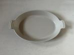 Le Creuset ovaal ovenschaal 36 cm, bruin - nieuw, Huis en Inrichting, Ophalen of Verzenden, Gebruikt, Gietijzer, Overige typen