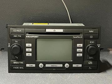 OEM Ford Focus Mk2 Blaupunkt TravelPilot EX autoradio-CD-nav disponible aux enchères