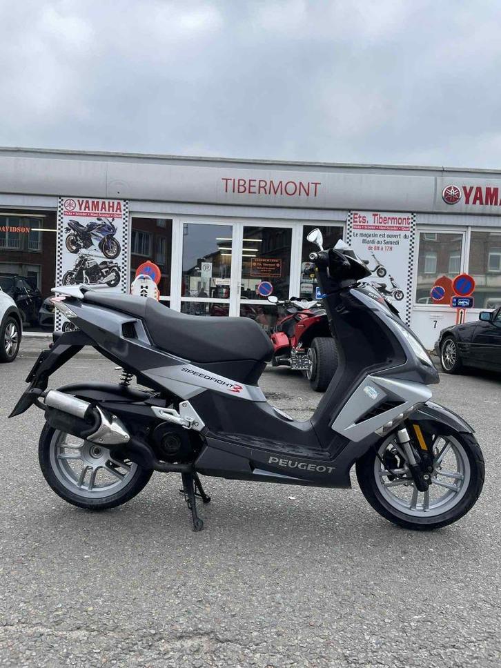 Peugeot Speedfight 3, Fietsen en Brommers, Scooters | Peugeot, Gebruikt, Speedfight, Klasse A (25 km/u), Benzine, Ophalen