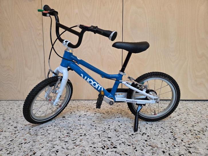 Woom 2 (14 inch), Fietsen en Brommers, Fietsen | Kinderfietsjes, Zo goed als nieuw, Minder dan 16 inch, Ophalen