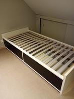 Ikea bed 90x200 met 2 lades, Huis en Inrichting, Ophalen, Gebruikt, 90 cm, Eenpersoons