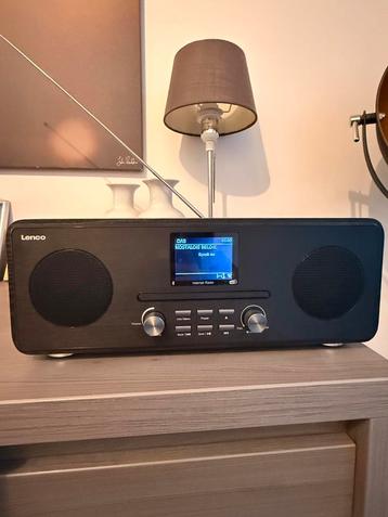 Lenco DAB internet radio met CD zoals nieuw beschikbaar voor biedingen
