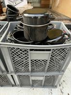 lot mosselpotten, Huis en Inrichting, Keuken | Potten en Pannen, Ophalen, Overige materialen, Overige typen
