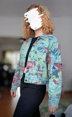 Vintage jasje maat M, Kleding | Dames, Jassen | Zomer, Blauw, Ophalen of Verzenden, Gedragen, ANDERE