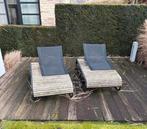 TE KOOP : Bains de soleil EGO PARIS tandem collectie, Tuin en Terras, Ophalen, Gebruikt