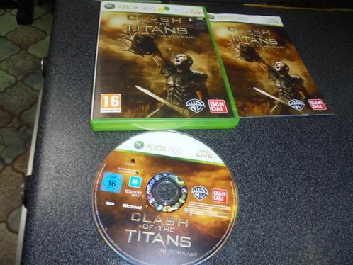 Xbox 360 Clash of the Titans The videogame (orig-compleet), Consoles de jeu & Jeux vidéo, Jeux | Xbox 360, Utilisé, Combat, 2 joueurs