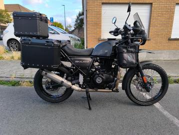 Royal Enfield Himalayan 411 2021, Échappement sport, 411 cm³, Particulier, Permis Moto A2 minimum